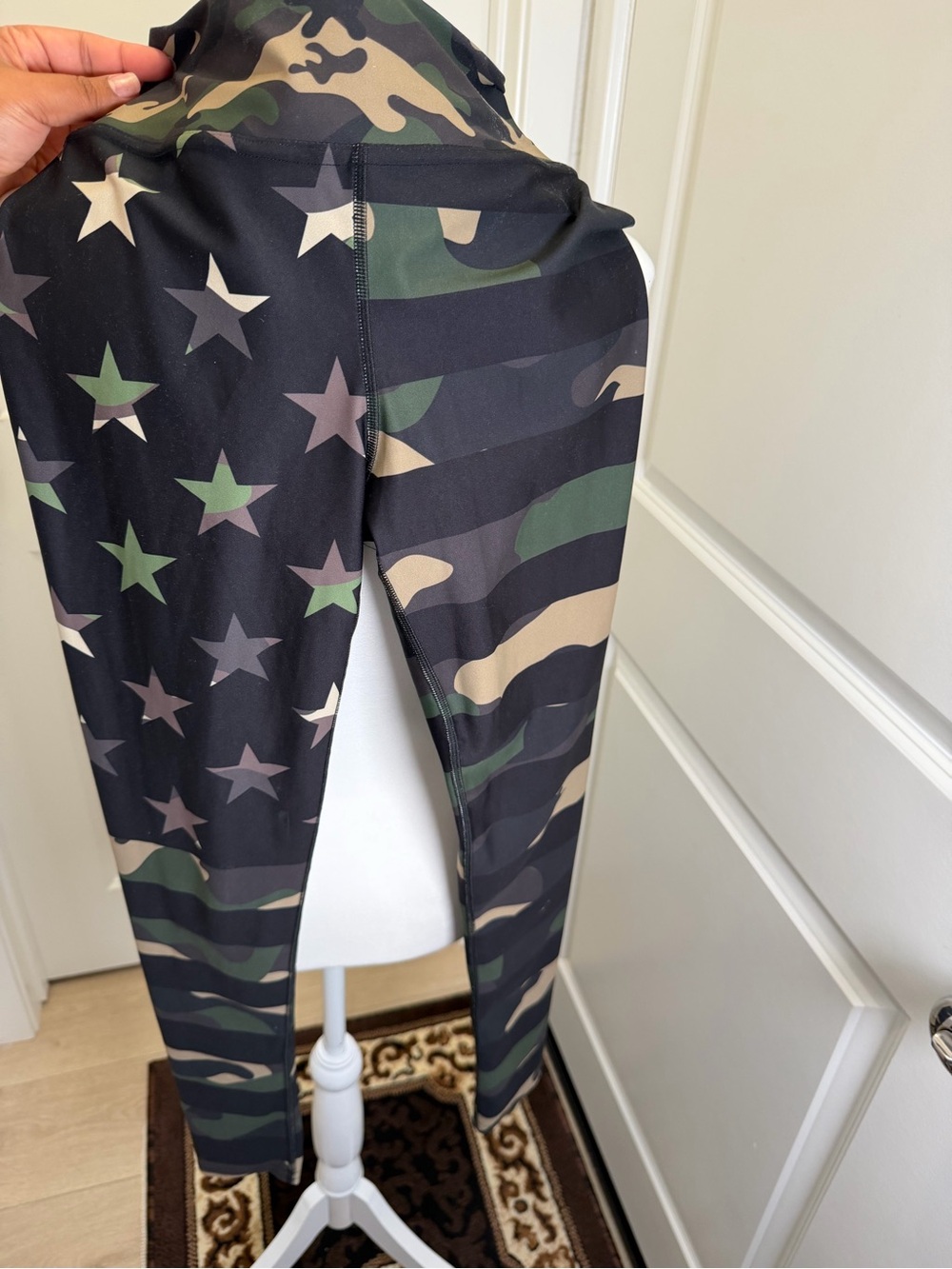Vastitch USA Flag Camo High Waist Leggings Women’s Small Athletic Yoga Pants